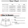 thumbnail image 3 of Ashirexll Shorts for Women, Womens Shorts Casual, Fashion Women Elastic forces Waist Casual Pockets Bunch of Foot Pants, 3 of 5