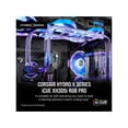 thumbnail image 2 of CORSAIR Hydro X Series iCUE XH305i RGB PRO Custom Cooling Kit - Black - Hardline CPU Cooling Loop - CPU Water Block - D5 Pump/Reservoir Combo - Radiator - 3x RGB Fans - iCUE Software Control, 2 of 7