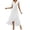 C-White163, variant on DHFJKG Sleeveless Maxi Dresses For Women Summer Dress Ruffle V Neck Holiday Tie Waist Flowy Irregular Hem Sundress Comfortable Dresses