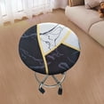 thumbnail image 4 of kurtrusly Stretch Round Bar Stool Cover Elastic Barstool Chair Seat Cover Printed D, 4 of 9