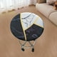thumbnail image 3 of Naiovety Funda elástica antideslizante para asiento de silla, taburete con estampado de barra moderno, fácil de instalar, elástica y Decoración del hogar tiempo y espacio 28-40 cm de diámetro, 3 of 6