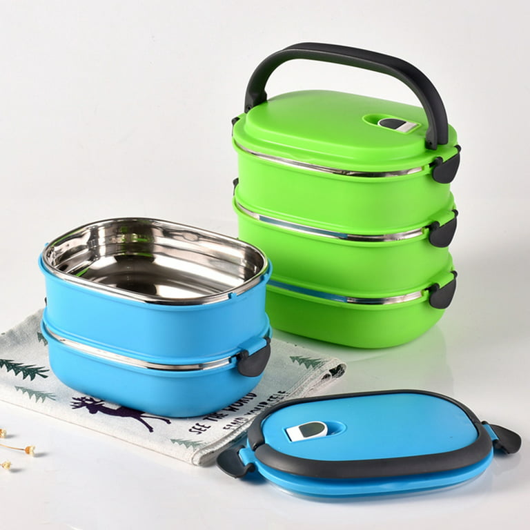 Two Tiers 1.0-2.8L Stainless Steel Food Storage Container/Food Flask -  China Food Flask and Plastic Products price