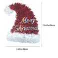 thumbnail image 3 of ¡Ganga del Día!, Adornos de plástico para manualidades con diseño de árbol de Navidad, adornos colgantes, sombreros de Navidad Akmoler, 3 of 8