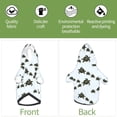 thumbnail image 6 of Fotbe Sea Turtle Print Small Dog Sweater Hoodies Pet Grey Hooded Soft Fleece Sweatshirts with Pocket Fall Winter Puppy Cat Sweaters Warm Clothes-XX-Large, 6 of 7