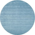 thumbnail image 1 of Ahgly Company Machine Washable Indoor Round Contemporary Denim Blue Area Rugs, 8' Round, 1 of 7