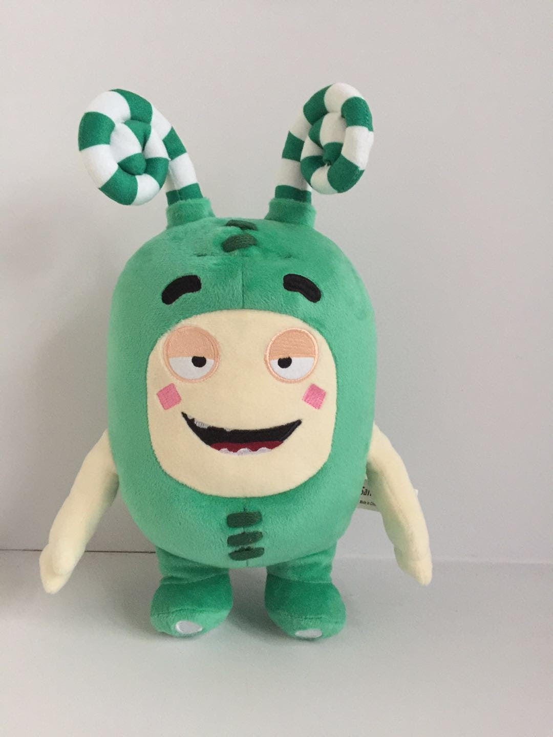 Oddbods Zee Soft Stuffed Plush Toys — for Boys and Girls — Green (12