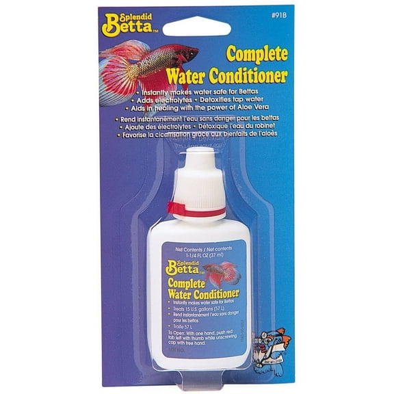 API Splendid Betta Complete Water Conditioner [Aquarium Water Conditioners, Aquarium Supplies] 3.75 oz (3 x 1.25 oz)