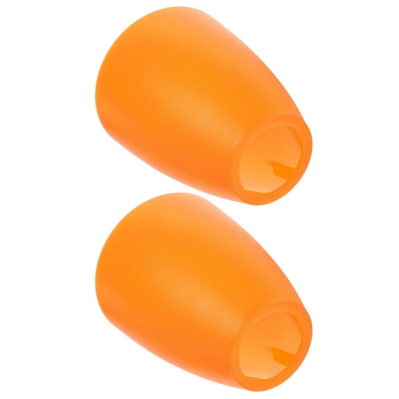 ROSENICE  2 Pcs Lamp Shade Desk Shades Only Lampshade Orange Pendant