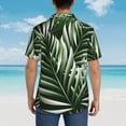 thumbnail image 6 of Disketp Hawaiian Shirts For Men,Tropical Palm Leaves1 Print Mens Casual Short Sleeve Button Down Shirts Beach Shirt, 6 of 8