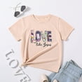 thumbnail image 2 of TAIAOJING Girls Crop Top Short Sleeve Summer T Shirt Summer Kids Toddler Baby Pritn Tops Clothes 7-8 Years, 2 of 6