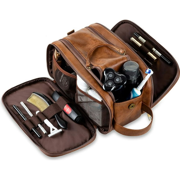 Toiletry Bag for Men Women, Travel Essentials Water Resistant Organizer Case, Hanging Toiletries Organizer with Elastic Pockets Large Capacity
