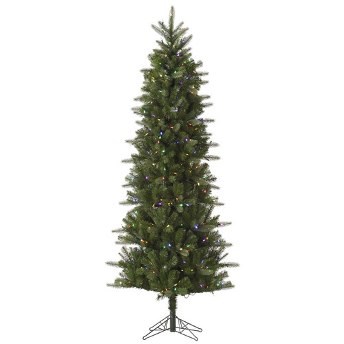 Vickerman PreLit 9' Carolina Pencil Pine Artificial Christmas Tree