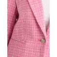thumbnail image 5 of Free Assembly Women’s Single Breasted Tweed Blazer, Sizes XS-XXXL, 5 of 5