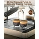 thumbnail image 5 of Máquina de café espresso Electactic con molinillo, 20 bar, 1500 W, 5 of 7