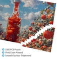 thumbnail image 2 of Honeii Tomato Field Bottle Pattern 1000 Piece Puzzles for Adults, Jigsaw Puzzles, 2 of 9
