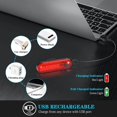 thumbnail image 4 of LED Rear Bike Tail Light 2 Pack, Ultra Bright USB Rechargeable Bicycle Taillights, Waterproof Bike Back Light for Cycling, 4 of 5