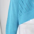 thumbnail image 5 of Vedolay Fall Sweaters for Women Long Sleeve Button Down Coat Knit Cardigan Coat Blue,M, 5 of 5