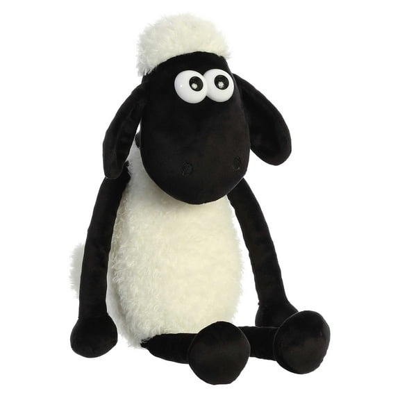 Aurora - Large White Shaun The Sheep - 17" Shaun The Sheep - Playful Stuffed Animal