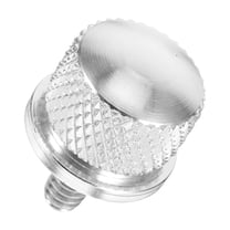 Niceauty Motorcycle Seat Screw Nut Kit Silver with Thread for Rear Seat Mounting