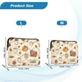 thumbnail image 4 of FORMRS 13"-13.3" Laptop Sleeve Protective Case Soft Carrying Quilted Computer Bag Cover, Fall Beige Pumpkin, 4 of 7