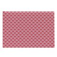 thumbnail image 1 of Valentine's Day Cutting Board, Illustration of Monochrome Triangles Forming Romantic Hearts, Decorative Tempered Glass Cutting and Serving Board, in 3 Sizes, by Ambesonne, 1 of 2