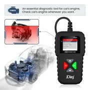 OBD II Scanner, Professional OBD2 Engine Fault Code Reader CAN Diagnostic Scan Tool for All OBD II Protocol Cars