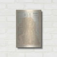 thumbnail image 3 of Luxe Metal Art 'San Francisco Map' by Wild Apple Portfolio, Metal Wall Art, 12"x16", 3 of 9