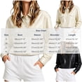 thumbnail image 3 of Antinious Women Fall Winter Jacket Collared Lined Solid Long Sleeve Comfy, 3 of 5