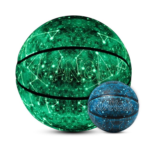 Kuangmi Star Field Luminous Basketball Fluorescent Street Ball Gift