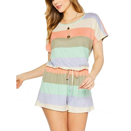 

Size S-5XL Oversized Women Short Sleeve Lounge Wear Sleepwear Pajamas 2Pcs Set Summer Boho Striped Cami Shorts Set Nightwear Set