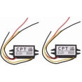 thumbnail image 1 of ZOUSSIQI 2 Pcs Convertisseurs 12v à 5v Module d'Alimentation pour Équipement Électrique Prise Booster Tension Réglable Régulateur Adaptateur USB Kit de Compteur Câble de Forage LED Transformateur Alliage d'Aluminium CA919-43063, 1 of 9