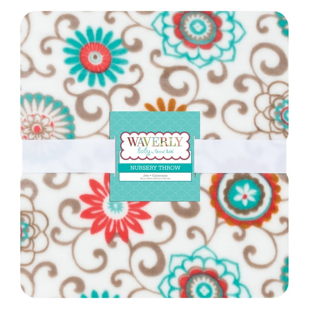 Waverly Pom Pom Play Plush Throw Blanket