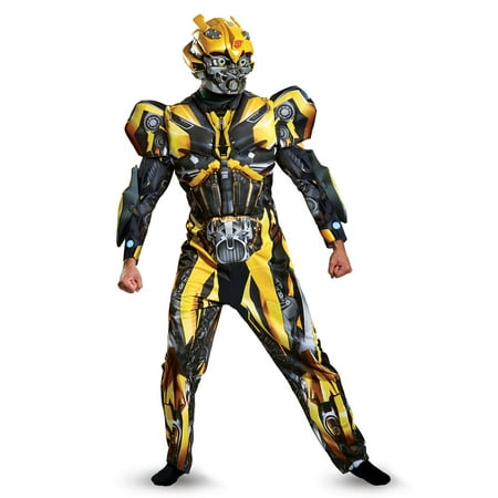 Transformers 5 Bumblebee Deluxe Men's Adult Halloween Costume