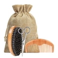 thumbnail image 4 of Beard Growing Tool Set for Men with Beard Balm/Comb/Brush/Scissor Beard Care Kit, 4 of 8