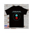 thumbnail image 1 of Steven Wilson & Porcupine Tree The Overview Effect 2025 Tour T-Shirt Graphique Bohème Noir avec Motif Imprimé Rouge et Bleu, 1 of 5