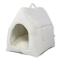 thumbnail image 1 of Casa Para Gatos Con Calefacción Con Almohadilla Termostática, Casa Para Gatos Al Aire Libre, Cubierta Lavable Desmontable De 35 A 55 , Prevención De Sobrecalentamiento, 1 of 7