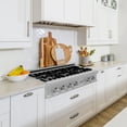 thumbnail image 2 of ZLINE 30 in. Porcelain Rangetop in DuraSnow Stainless Steel with 4 Gas Burners (RTS-30), 2 of 5