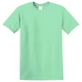 thumbnail image 6 of Gildan Short Sleeve T-Shirt for Men, Heavy Cotton Crewneck Classic Shirt, Mint Green Tee, 3XL, 6 of 6