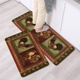 thumbnail image 4 of Farmhouse Kitchen Rugs and Mats Set of 2, Farm Rooster Kitchen Mat, Seasonal Holiday Cooking Sets Washable Non-Slip Floor Mats for Home Kitchen Decor - 17x29 and 17x47 Inch, 4 of 6
