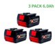 thumbnail image 1 of Batería Recargable para Herramienta Eléctrica Bos*ch 14.4V 6.0Ah para GBH GDR GSR DDS180 BAT614G (KC) Batería de Reemplazo Li-ion, 1 of 6