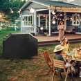thumbnail image 4 of Grill Zone 60 x 20 x 45" Small/Medium Premium Gas Grill Cover, Black, 4 of 4