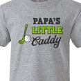 thumbnail image 4 of Inktastic Papa's Little Caddy with Golf Club and Ball Youth T-Shirt, 4 of 5