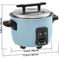 thumbnail image 5 of KFFKFF Large Capacity Rice Cooker, 40-Cup, 8.45 Qt / 8 Liter, Durable with Nonstick Inner Pot, Quick Cooking & 24-Hr Warmth Retention, Includes Rice Cup & Paddle, Ideal for Restaurants, 5 of 9