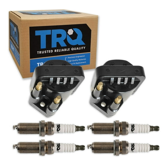 TRQ Ignition Coils & Spark Plugs Fits 2000-2002 Saturn SC2 SL2 2000-2001 SW2 TKA05876