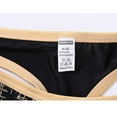 thumbnail image 2 of TANBOM Mens Sexy G String Bulge Pouch Breathable Lightweight Thong Underwear Black M, 2 of 4