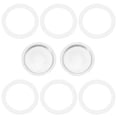 thumbnail image 4 of Shisuyan Coffee Maker Accessories Silicone White 8Pcs 2.5X2.5X0.1In, 4 of 8
