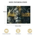 thumbnail image 2 of JEUXUS Lion Motivational Canvas Wall Art Christian Cross Lion Wall Decor Jesus Lion of Judah Pictures Prints Inspirational Scripture Gifts Home Framed Artwork for Living Room Bedroom Bathroom, 2 of 5