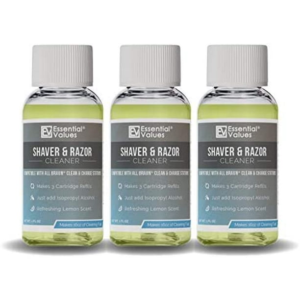 Essential Values Braun Clean and Renew Cartridge Refills (3 Pack