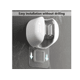 thumbnail image 4 of Organizador Escobas Estante Colgador 4pcs Soporte Multiusos Xtellar blanco, 4 of 4