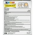 thumbnail image 3 of Icy Hot Lidocaine Patch Plus Menthol 5 ea, 3 of 3